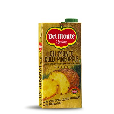 Del Monte Pure Gold Pineapple Juice 1L