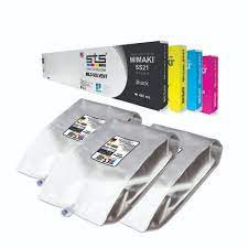 Ink pouches solvents